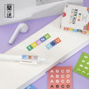 Yuxian Colourful Sticker Alphabets, Numbers and Symbols (48 Sheets, 1000+ pcs)