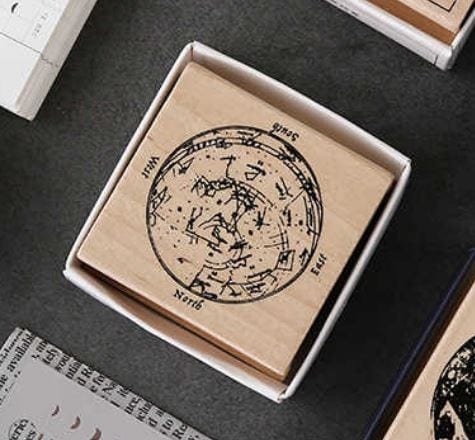 Cardlover Constellation Rubber Stamp