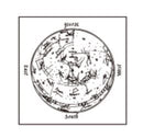 Cardlover Constellation Rubber Stamp
