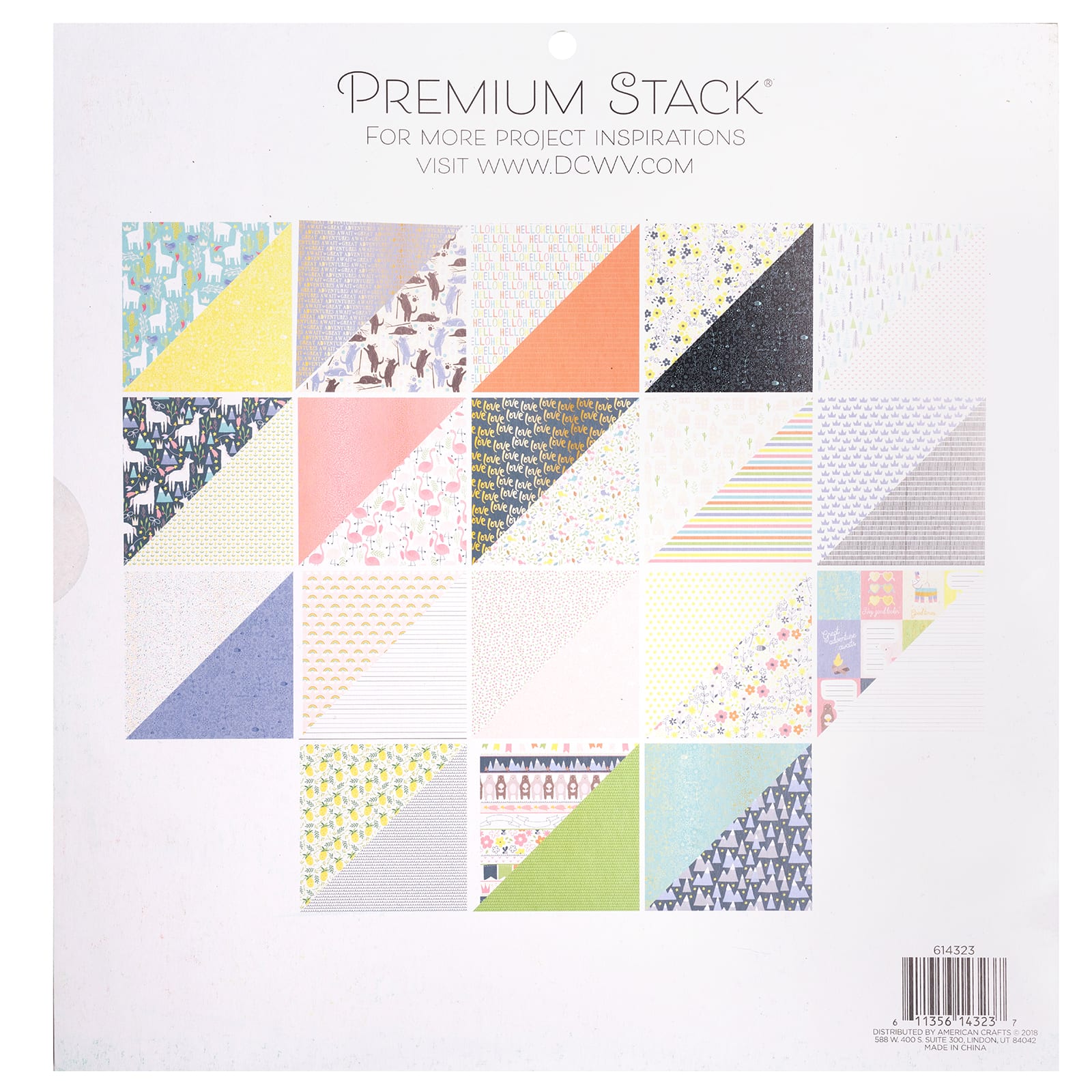 DCWV Cool Kids Premium Printed Cardstock - 36 Sheets