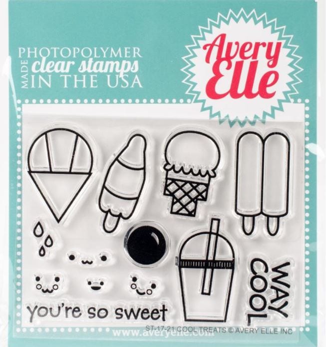 Avery Elle Cool Treats Clear Stamps Stamps 3