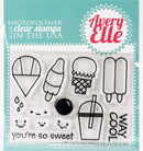 Avery Elle Cool Treats Clear Stamps Stamps 3" x 4"