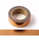 Solid Color Foil Washi Tape 15mm x 10m