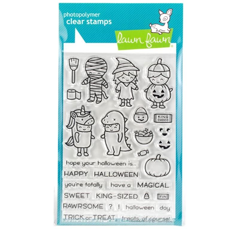 Lawn Fawn Costume Party Clear Stamps 4