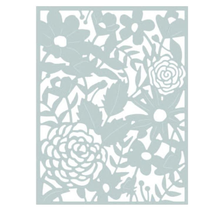 Sizzix Country Rose Thinlits Die