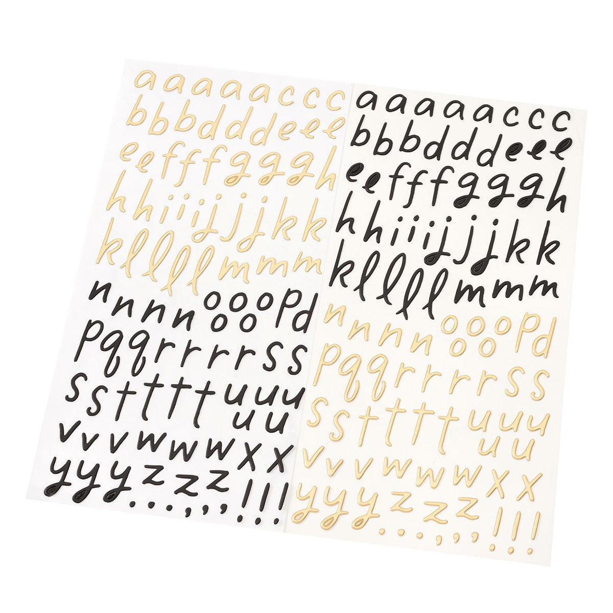American Crafts Maggie Holmes Courtyard Alpha Thickers (214 Pieces)