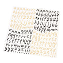 American Crafts Maggie Holmes Courtyard Alpha Thickers (214 Pieces)