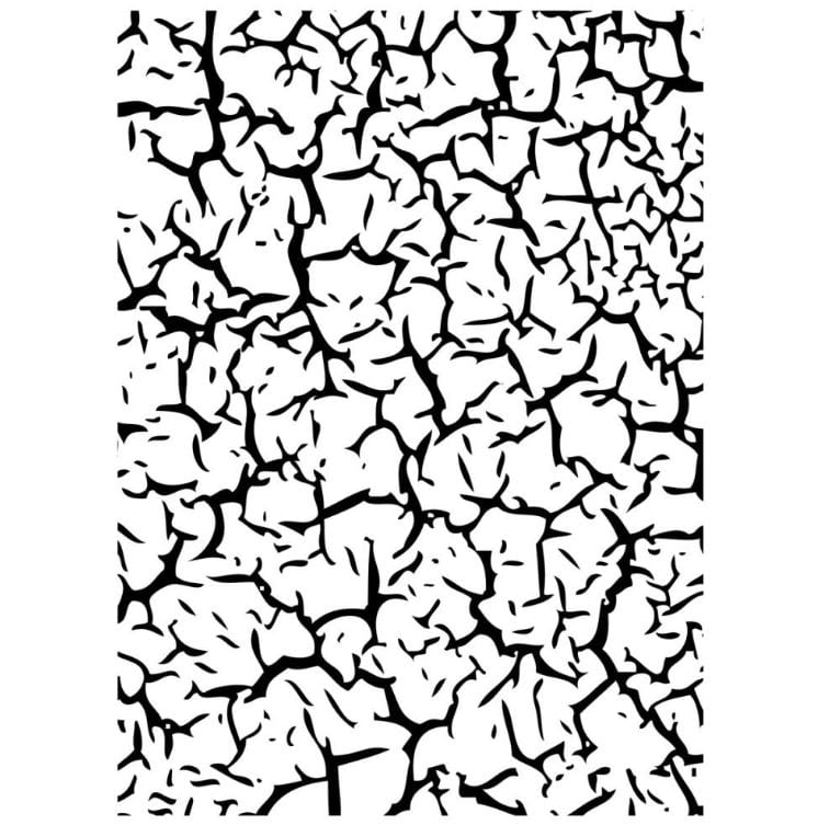Darice Crackle Embossing Folder