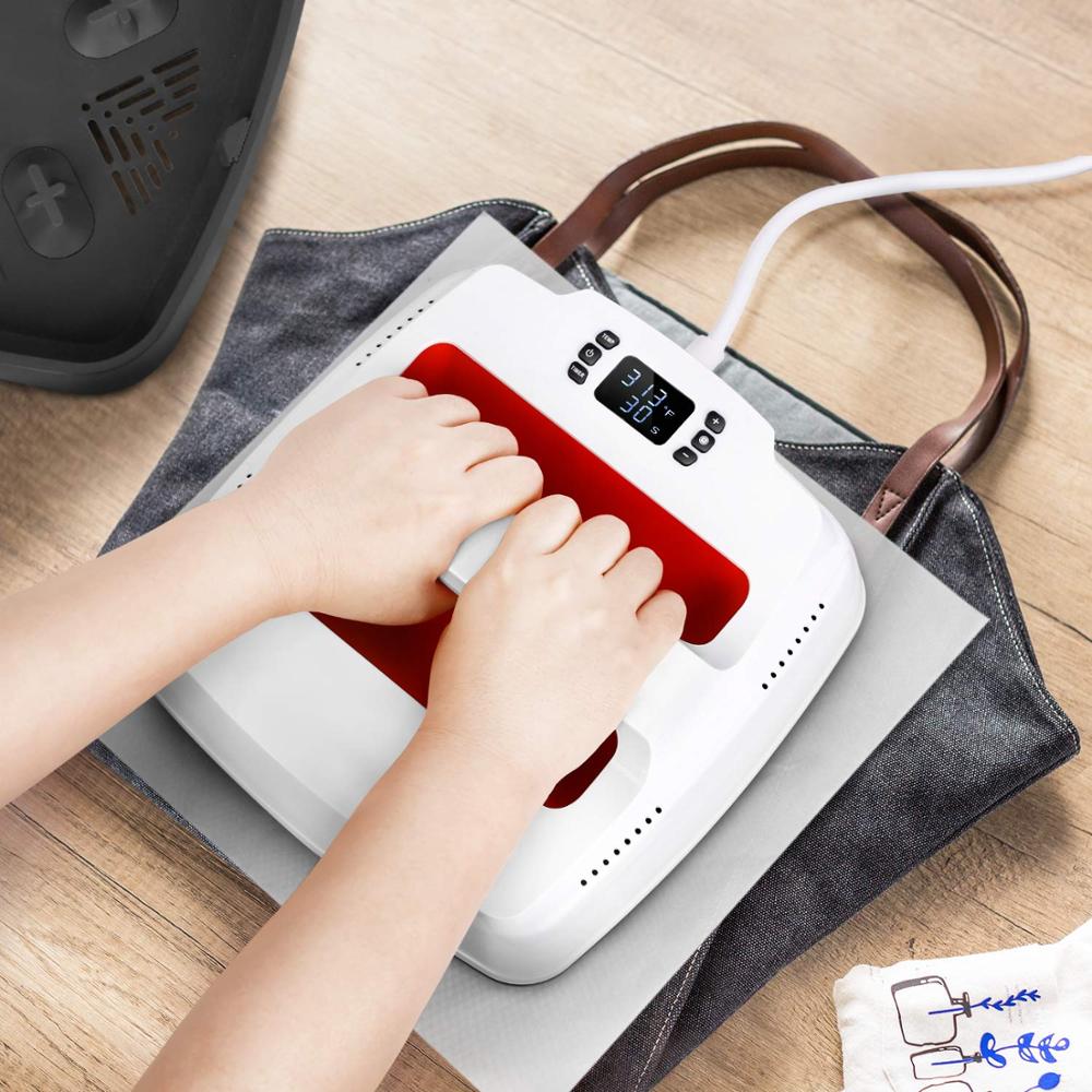 Craft Hobby Portable Heat Press for Heat Transfer Vinyl (HTV) or Iron On (220V)