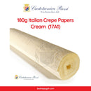 Cartotecnica Rossi Crepe Papers 180g (Orange & Yellow Shades) Full Roll Italian Crepe Papers