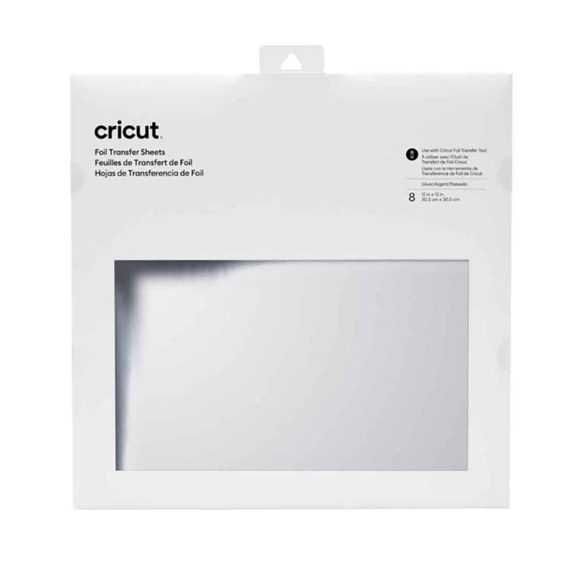 Cricut Silver Foil Transfer Sheets 12