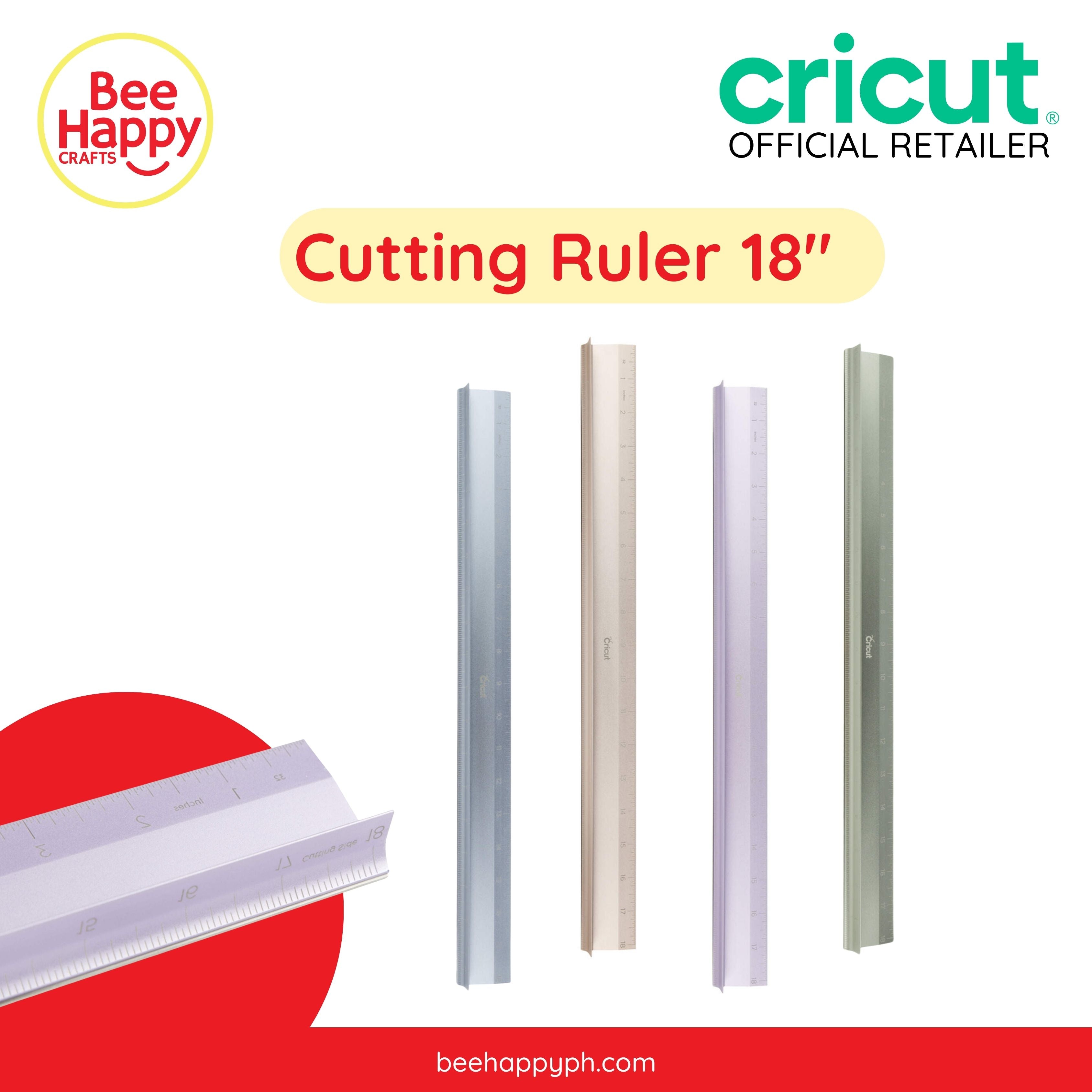 Cricut Acrylic Ruler 12 in. x 24 in. Clear