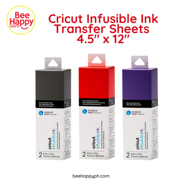 Cricut Infusible Ink Transfer sheets 30.5 x 30.5 cm (4 sheets)