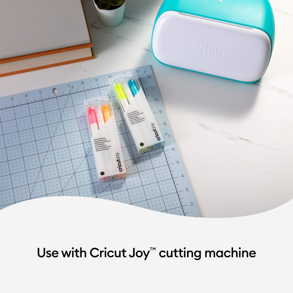 Cricut Joy Opaque Gel Pens Pink/White/Orange 1.0mm (3 ct)