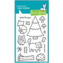 Lawn Fawn Critters In The Forest Clear Stamps 4"x 6"