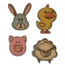Sizzix Critters Sidekick Side-Order Thinlits Set
