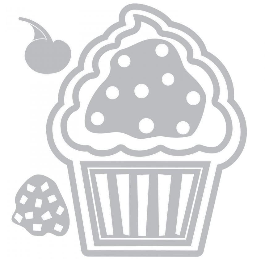 Sizzix Cupcake Fold-its Framelits Dies