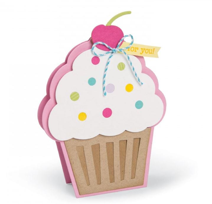 Sizzix Cupcake Fold-its Framelits Dies