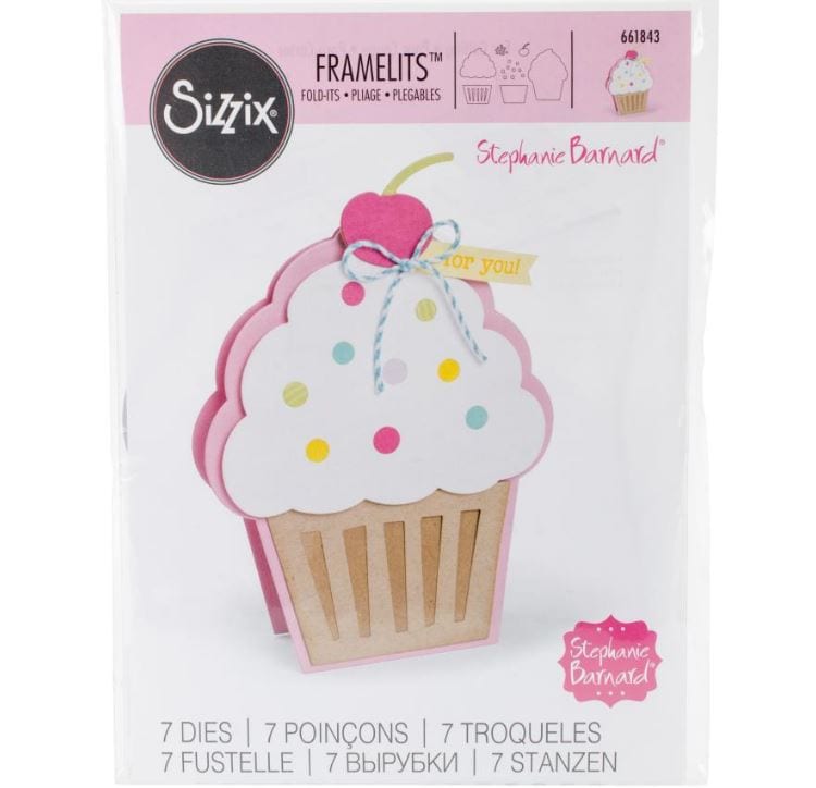 Sizzix Cupcake Fold-its Framelits Dies