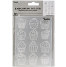 Darice Cupcakes Embossing Folder