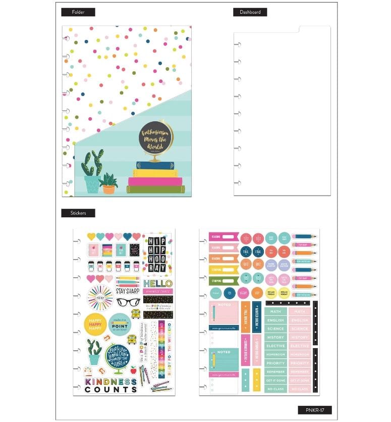 Me and My Big Ideas Curious Pencil Classic Happy Notes Kit