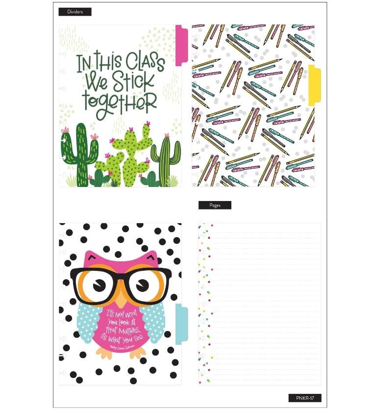 Me and My Big Ideas Curious Pencil Classic Happy Notes Kit