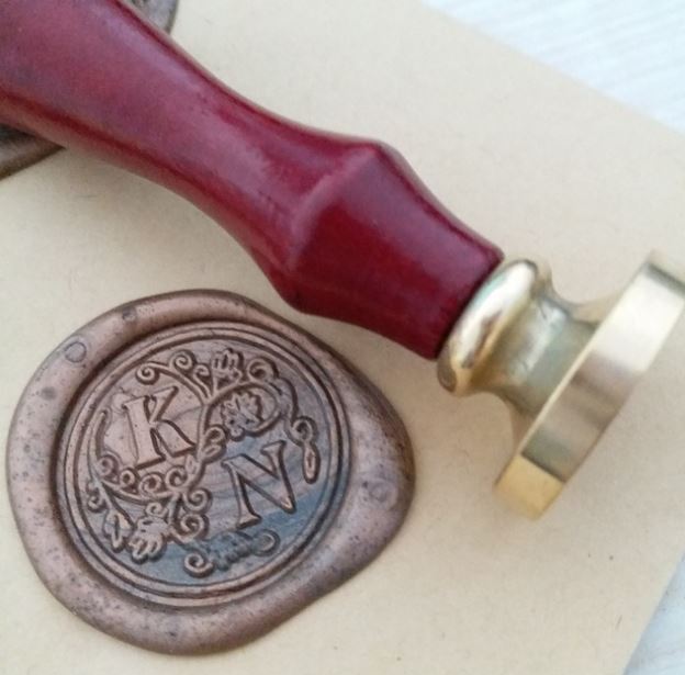 Custom Wax Seal with Wooden Handle
