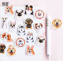MoCard Cute Dogs Sticker Flakes in a Box