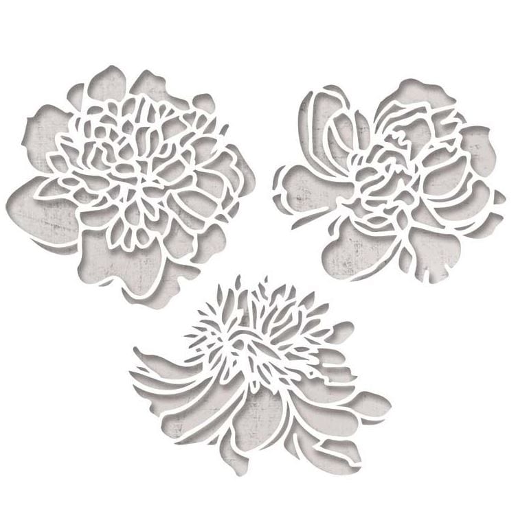 Sizzix Cutout Blossoms Tim Holtz Thinlits Die Set 9PK