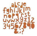 Sizzix Alphanumeric Cutout LowercaseÂ® Thinlits&