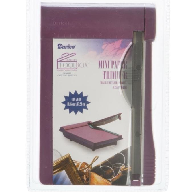 Darice Mini Paper Guillotine Trimmer