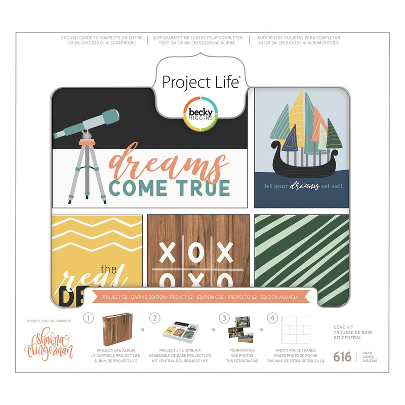 Project Life Project 52 - Daring Edition (Core Kit and Sampler Set Available)