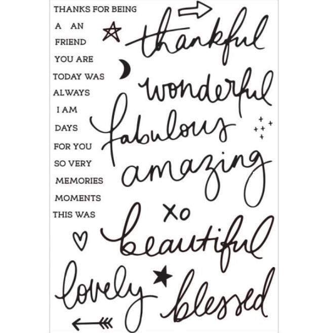 Kaisercraft Daydreamer Clear Stamps 4