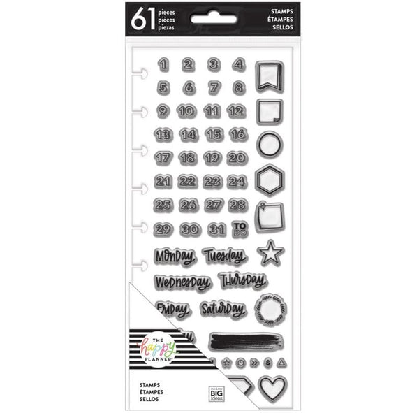 Me And My Big Ideas Days and Numbers Create 365 Clear Stamps - Happy Planner