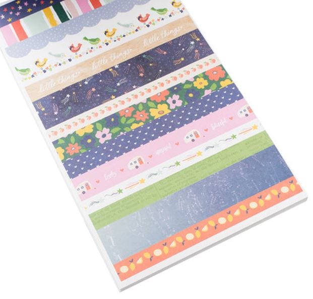 Dear Lizzy Designer Sticker Book w/ Gold Foil 30 Pages