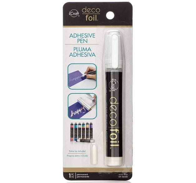 Deco Foil Adhesive Pen .34fl oz