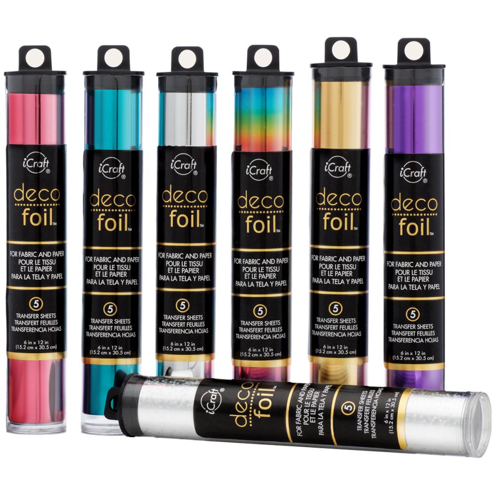 ICraft Deco Foil Specialty Transfer Sheets 6