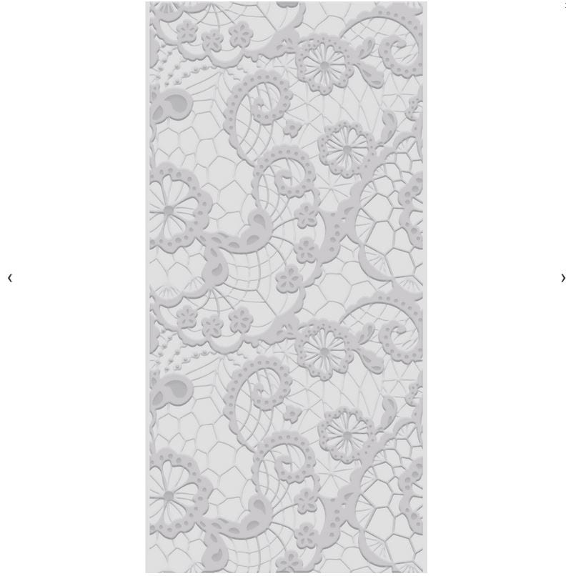 Crafter's Companion Decorative Lace Gemini 3D Embossing Folder 5.75