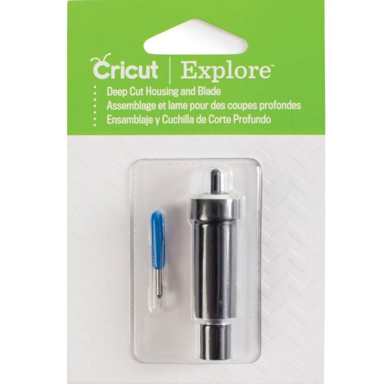 Cricut Explore Deep Point Blade/ Deep Cut Blade for Thick Materials with Housing