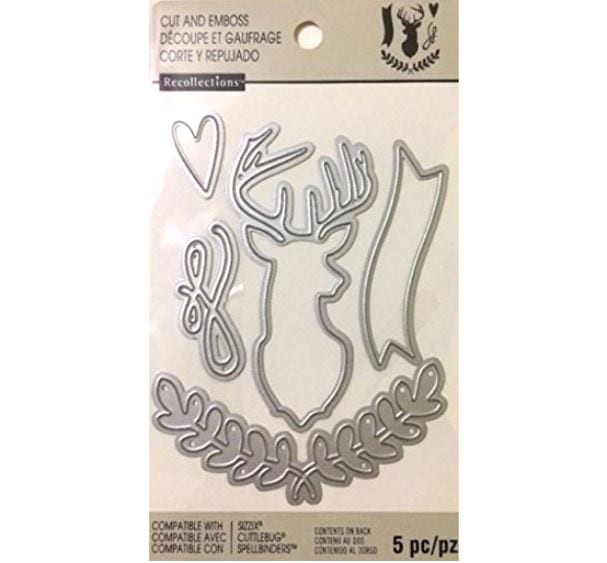 Recollections Deer Head Cutting Dies