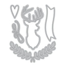 Recollections Deer Head Cutting Dies