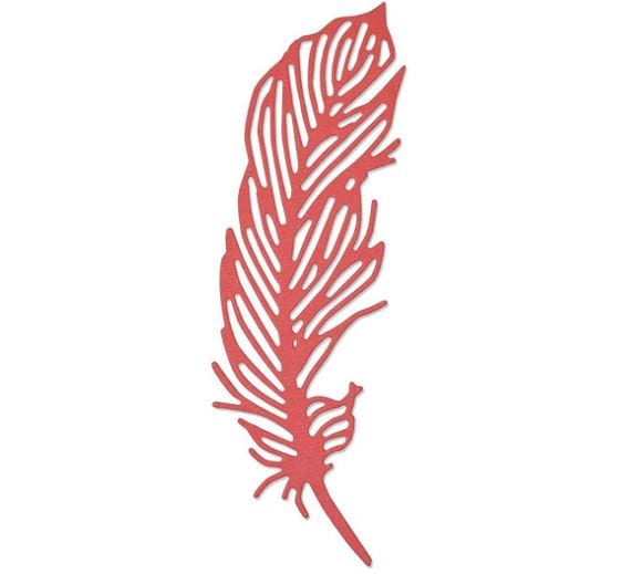 Sizzix Delicate Feather Thinlits