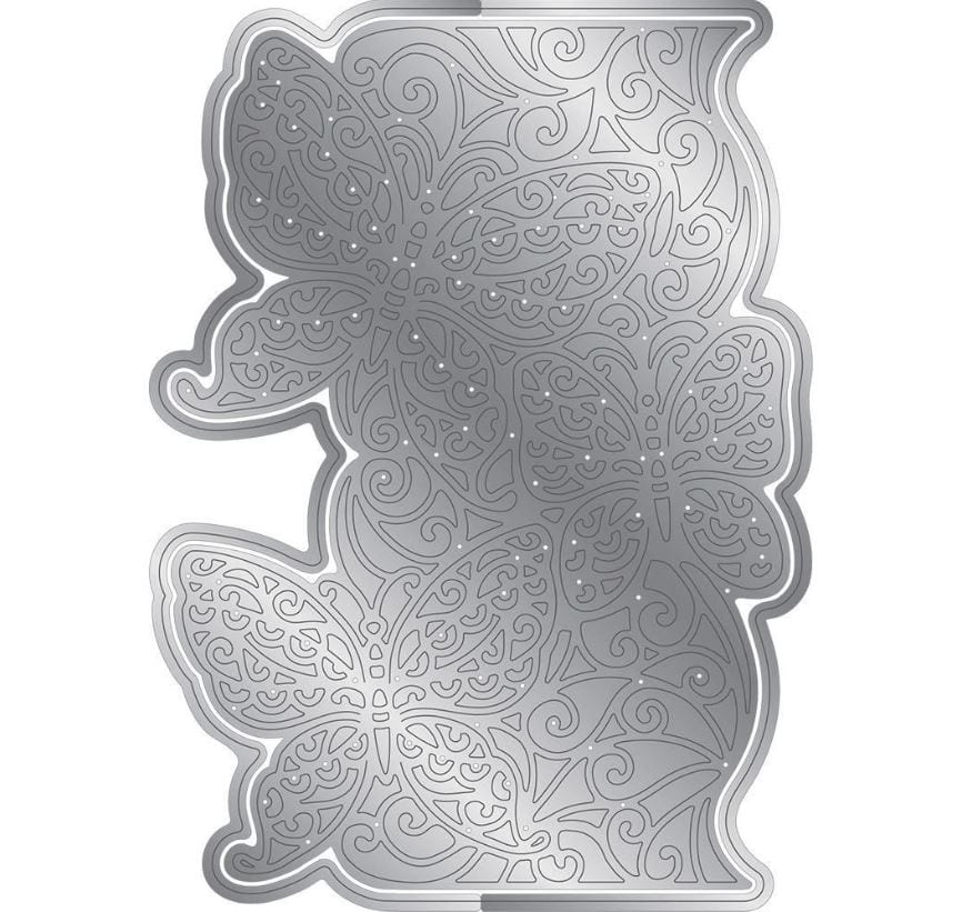Crafter's Companion Delicate Wings Die'sire Create-A-Card Metal Dies