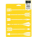 Delta Stencil Mania 7"x 10" Arrows