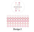 Colorful Dots Die Cut Washi Sticker Tapes (6cm x 3m)