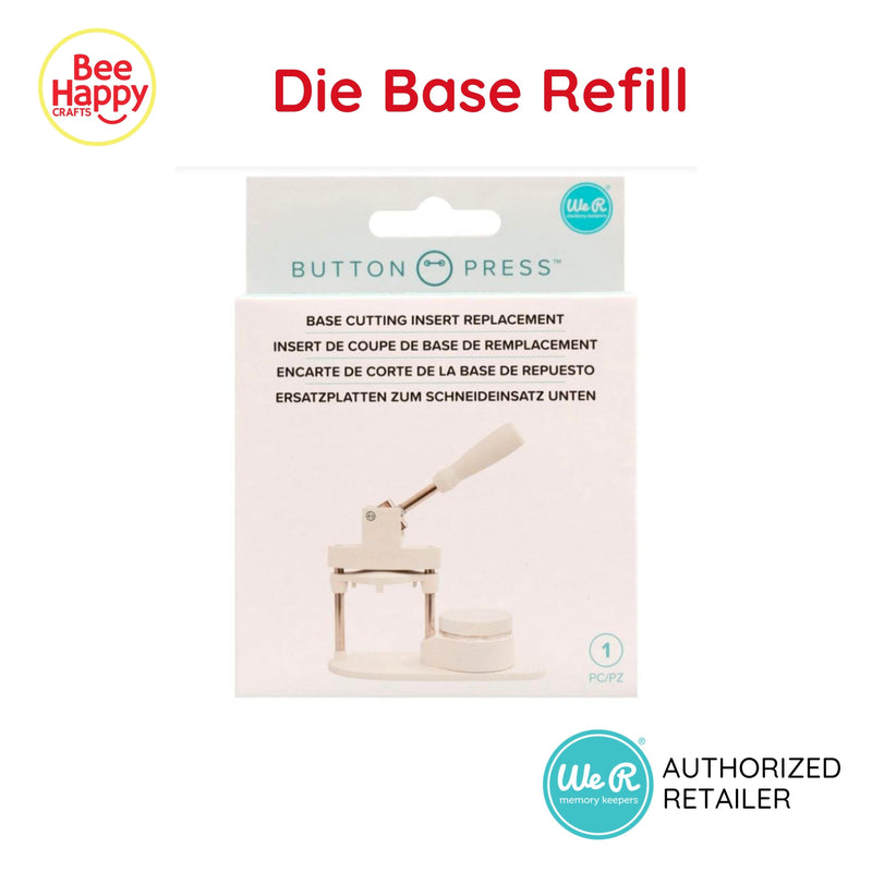 We R Memory Keepers Die Base Refill for Button Press