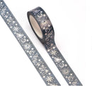 Divination Holographic Foil on Blue Washi Tape 15mm x 10m