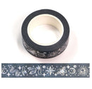 Divination Holographic Foil on Blue Washi Tape 15mm x 10m