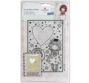 Gorjuss Heart Docrafts Santoro Cut/Emboss Folder