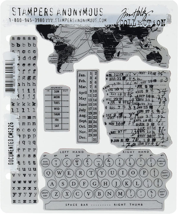 Stampers Anonymous Documented Stamps by Tim Holtz